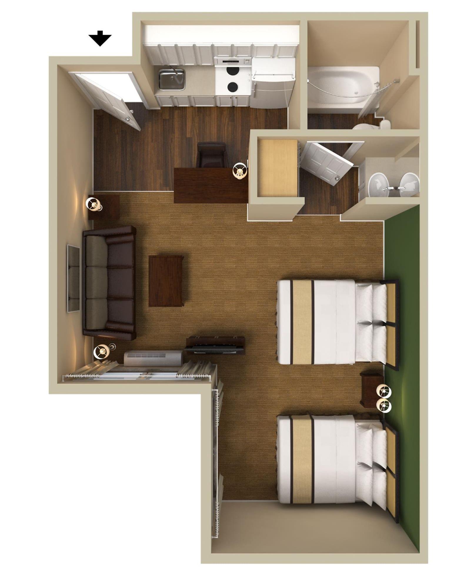 Extended Stay America Suites - Orlando - Convention Center - Universal Blvd Williamsburg Luaran gambar